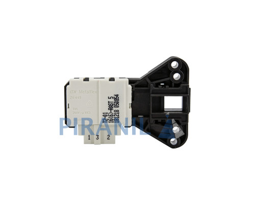 Замок дверей для пральної машини Атлант, короткий (Metalflex ZV-449 T2-01) - 908092001900