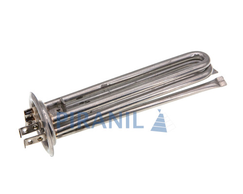 ТЕН (нагрівач) Balcik для бойлера Electrolux Centurio (2000W (1000+1000 W), фланець 64 мм, місце під анод M4, L=185/195 мм), нержавійка