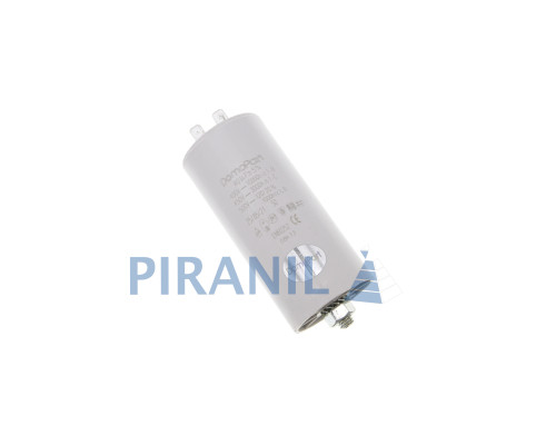 Конденсатор CBB60 40 мкФ 450V, с гайкой (DomoPart)