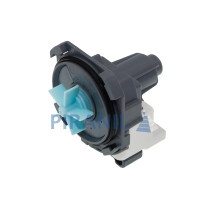 Насос (катушка) для посудомоечной машины Candy, Gorenje, Midea (Hanyu B12-6A01 9019575, 38W), под 4 защелки, клеммы раздельные - 49034409 / 556915 / 11001011000495