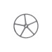 Шків барабана для пральної машини Ariston, Indesit - C00109632 / 174001671