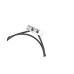 ТЕН конвекції для духовки Ariston, Whirlpool,  2000W (196 мм), довгий контакт - C00084399 / 482000027619