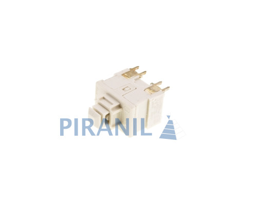 Кнопка порохотяга Zelmer (Signal Lux L5.1H.8) біла, під пайку - 07.0430 / 00631381 / 00632239