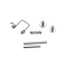 Ручка дверей люка для пральної машини Zanussi - 50095465006 / 139ZN30