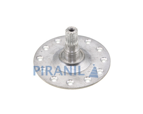 Фланець барабана для пральної машини Electrolux, під 6203 (провідний, шліц, алюміній) (N3)