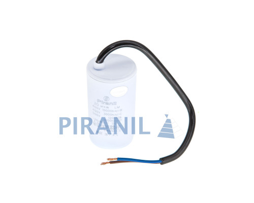 Конденсатор CBB60 20 мкФ 450V, з дротами (Piranil)