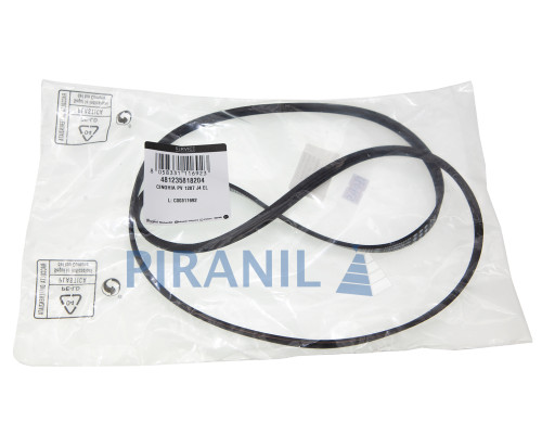 Ремінь 1207 J4 EL black (Hutchinson Poly.V 1207 PJE) - Whirlpool 481235818204 / 461975021811