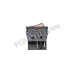Кнопка Jinghan KCD4 широка (250V, 25A, 4 контакти)