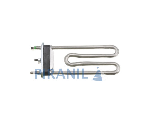 ТЕН 1700W L=170 мм для пральної машини Ariston, Indesit, вузький фланець, з отвором (IRCA AR5121) - C00094715