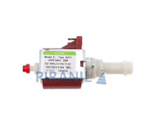 Насос ULKA Type EP77, 28W для миючих пилососів Zelmer, LG, Thomas - 616.0045 / 00756414