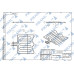 ТЕН для духовки Beko, Blomberg, 1500W+2000W, верхній (Sanal 1151120080, 230V, 345x385 мм) - 262100004
