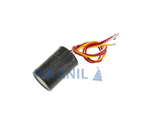 Конденсатор CBB60 8+4 мкФ, 450V подвійний (Piranil)