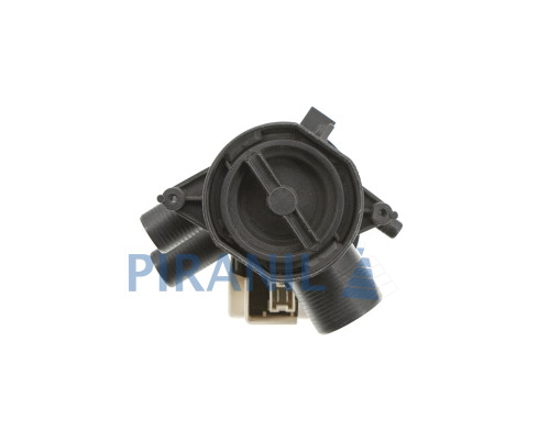 Насос для пральної машини Bauknecht, Matura, Quelle (Plaset 50548, 34W), на 3 патрубка, клемник під фішку зверху - 421253047390