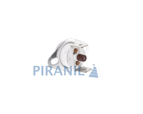 Термореле KSD 301 / KSD 303 (75°C 10A, 250V), з кнопкою, ніжки вниз