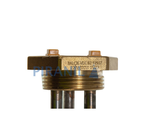 ТЕН Balcik для радіатора опалення (800W, права різьба 1 1/4” / 42 мм, L=290/300 мм)