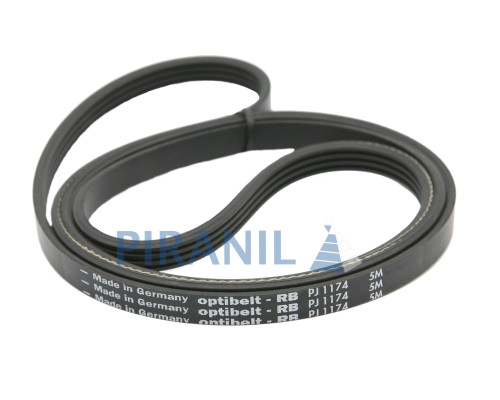 Ремінь 1174 J4 black (Optibelt-RB PJ1174)