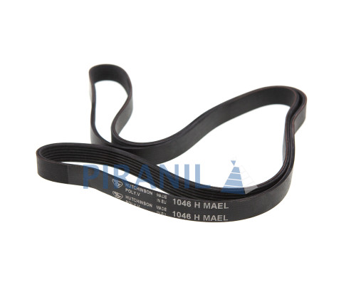Ремінь 1046 H7 EL black (Hutchinson Poly.V 1046 H MAEL) - C00064598
