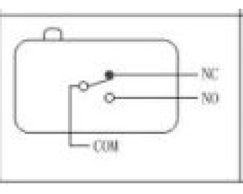 Мікроперемикач Whicepart KW1-103-3 (SPDT,  250V 16(5)A) (28x16x10 мм, клеми 4.8 мм), важіль 28 мм