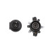 Контактна група (роз'єм) для чайника - FADA SL-168-1 (250V, 10A) + SL-168-2 (250V, 10A), варіант 2