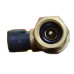 Кран 'богдан' 1/8'' (1/4" SAE) під фреоновий балон R-134a / R-600a з клапаном