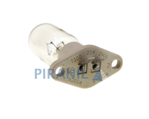 Лампа WSDCN W555-B для мікрохвильової печі (Z187, 25W, колба 42 мм) (зам. DeLonghi MI3762)