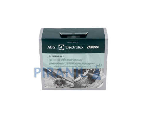 Порошок Electrolux Clean & Care 3 in 1 (12 шт/упак), сашет - M2GCP120 / M3GCP400 / 9029799195 / 7332543659500 / 902980441