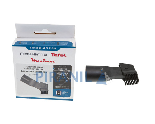 Насадка щілинна для порохотяга Moulinex, Rowenta, Tefal (D=32 мм, 2-в-1) - ZR901001