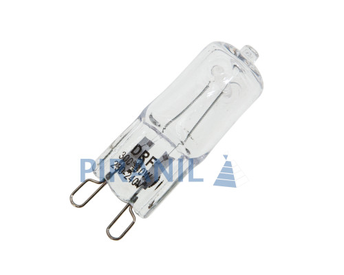 Лампа галогенна Dr.Fischer для духовки (230V 40W G9) (Electrolux 8085641028, Smeg 824610747)