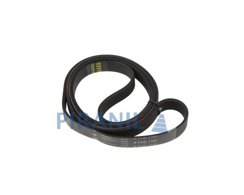 Ремінь 1181 H8 EL black (Hutchinson Poly.V 8 PHE 1181)