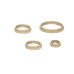 Комплект рассекателей+крышек для газовой плиты Ariston (4 шт) - C00053055