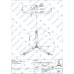 Хрестовина для пральної машини Samsung (H=126 мм) - DC97-15184A / DC60-00078A / DC60-00078B / DC97-15963B / cod. 739