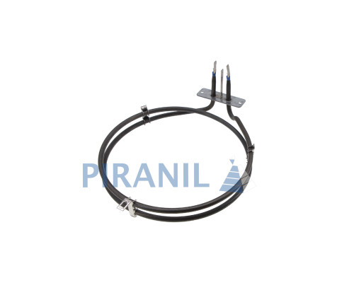 ТЕН конвекції для духовки Ariston, Whirlpool,  2000W (196 мм), довгий контакт - C00084399 / 482000027619
