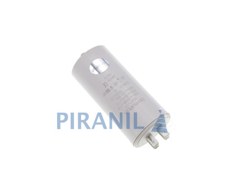 Конденсатор CBB60 40 мкФ 450V, с гайкой (DomoPart)