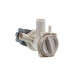 Насос для стиральной машины Siemens, Bosch, с патрубком-"переливом" (Askoll 40W) - 00141326 / 00142154 / 00144487 / 163SI12