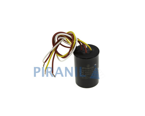 Конденсатор CBB60 10+4 мкФ, 450V подвійний (Piranil)