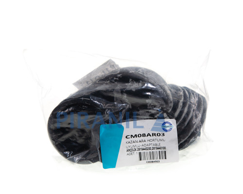 Патрубок CM08AR03 для пральної машини Beko - 2818440200 / 2818440100