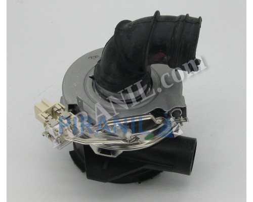 ТЕН для посудомийних машин Ariston, Indesit, 1650W, проточний, з корпусом - C00256526