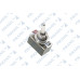 Тумблер 250V, 2A, чорний, 2 контакти під пайку