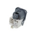 Насос (котушка) для пральної машини Electrolux (Askoll T2107 RS0820, 30W), 3 клямки, клемник під фішку знизу  - 1326630009