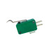 Мікровимикач Daier KW1-103-5 (250V, 16(4)A, 28x16x10 мм), важіль 29 мм загнутий