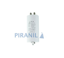 Конденсатор CBB60 45 мкФ 450V, з клемами, різьбовим кріпленням та гайкою (LPA)