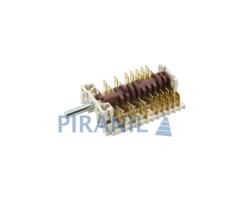 Перемикач режимів плити Indesit (Dreefs 11HE-119), 8 позицій, ручка 23 мм - C00114510