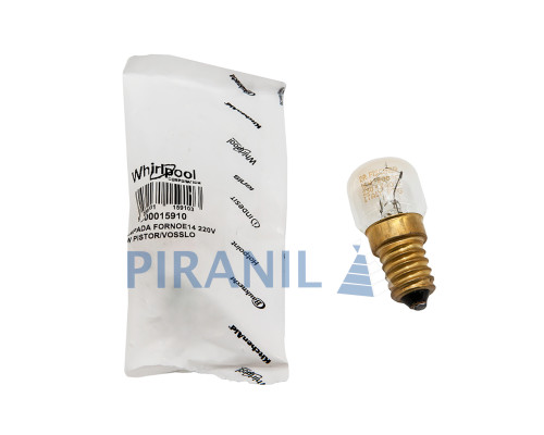 Лампа для духовки Indesit, Whirlpool (15W, E14) (в оригінальному пакеті) - C00015910
