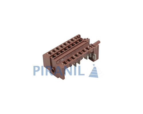 Перемикач режимів плити Samsung DG34-00008A (7LA-Gottak 880805), 8 позиций, ручка 23 мм