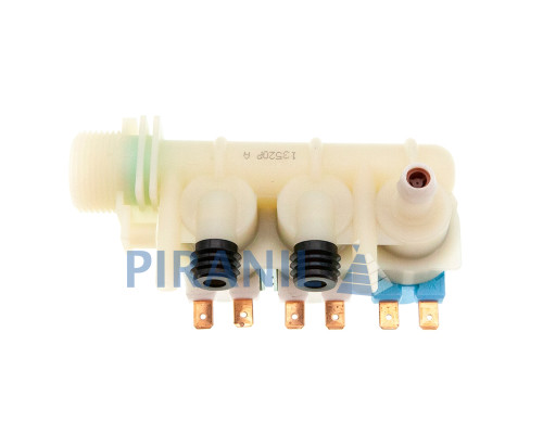 Клапан для пральної машини Ariston, потрійний, 2/90+1/90 - C00080664 (в пакеті)
