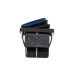 Кнопка KCD4 (250V, 16A) на 4 контакти, із захистом, синя