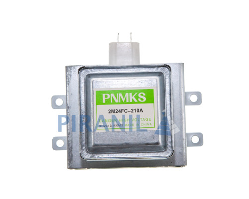 Магнетрон PNMKS 2M24FC-210A для мікрохвильової печі Panasonic, Samsung (клема паралельно радіатору)