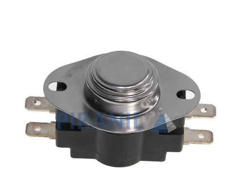 Термореле KSD301C / KSD302R (250V 16A, 90°C, з кнопкою, 4 контакти) для бойлера Gorenje - 482993