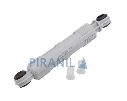 Амортизатор для пральної машини Electrolux, Zanussi, 80N (отв. 11 мм, L=190 мм), сірий (ANSA) - 132255301