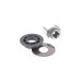 Муфта шнека + втулка + шайба для м'ясорубки Kenwood - KW715989